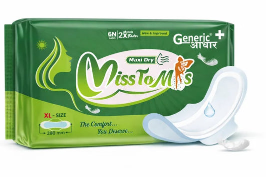 Miss To Mrs Sanitary Pads Dry Net ( XL Size ) - GA