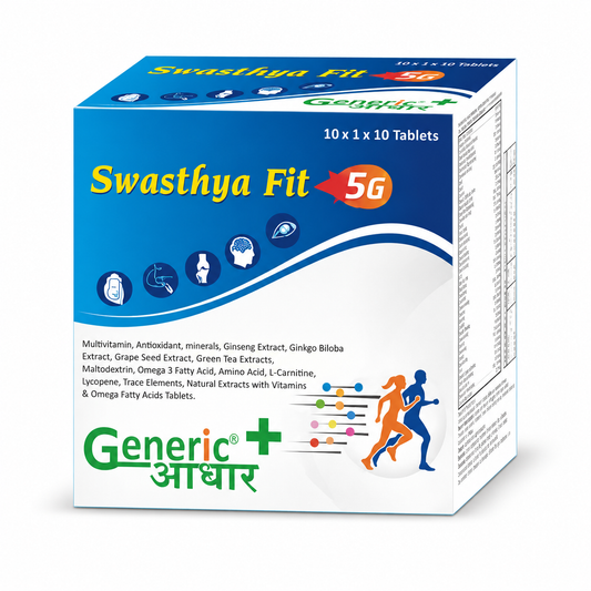 Swasthya Fit 5 G -Multivitamin + Multimineral Tabs- GA