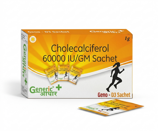 GENO D3- Cholecalciferol 60,000 IU Sachet - GA