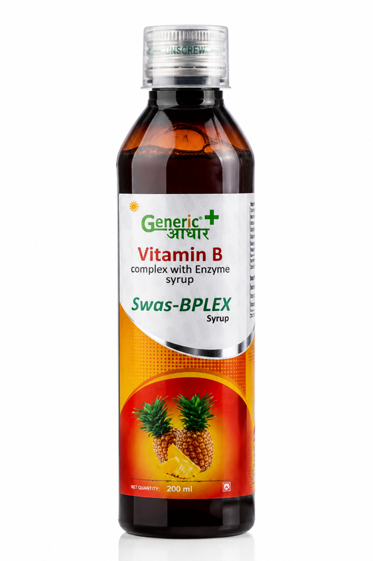 Vitamin B complex with enzyme syrup (Swas-BPLEX) - GA