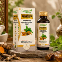 Swasthya Cough Relief Syrup | Honey-Based Ayurvedic Cough Syrup 100ml